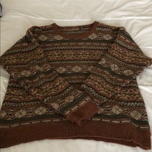 Brown sweater